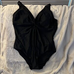 New With Tags Adore Me Black One-Piece Swimsuit